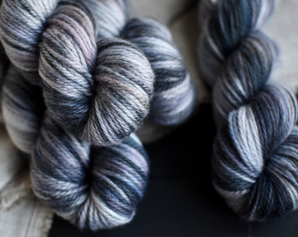 hand dyed yarn merino cashmere mcn invictus aran verse yarns