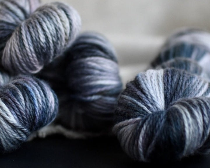hand dyed yarn merino cashmere mcn invictus aran verse yarns