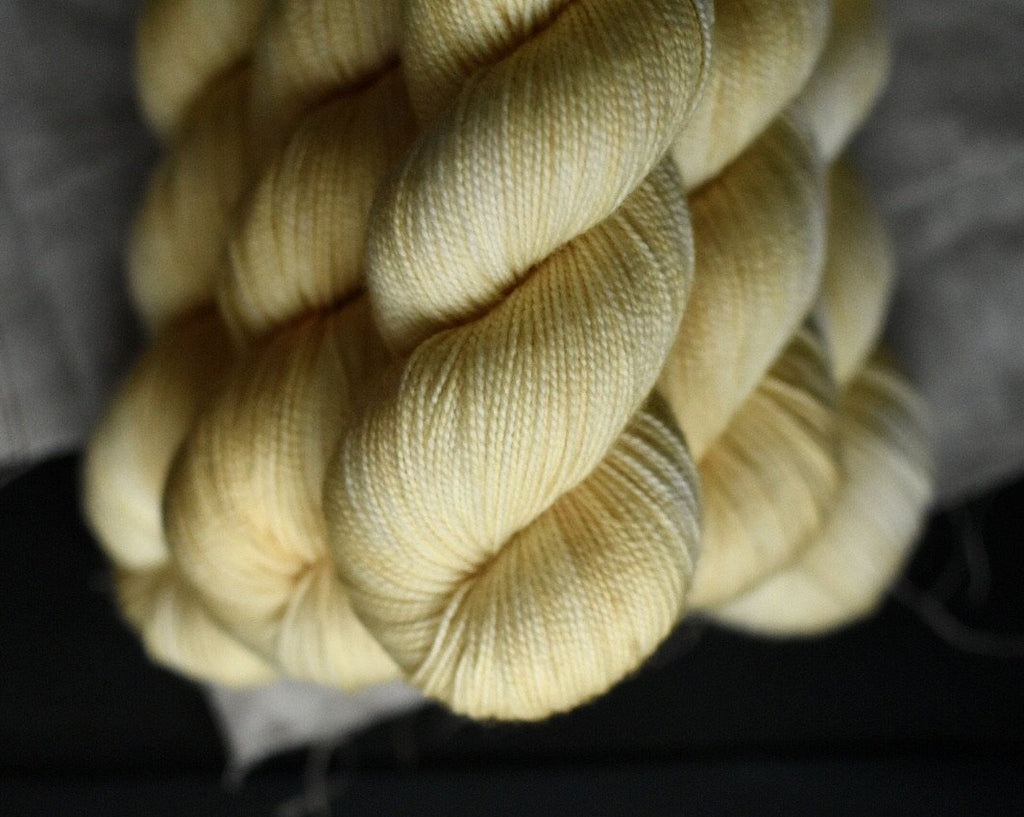 Honeysuckle 2ply BFL Verse Yarns Hand Dyed Yarn Bluefaced Leicester